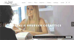 Desktop Screenshot of natalie-brugger-cosmetics.de